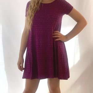 Old Navy Magenta knit dress size XS